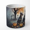 Doberman Spooky Halloween Decorative Soy Candle