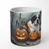 Saint Bernard Spooky Halloween Decorative Soy Candle