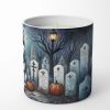 Siberian Husky Spooky Halloween Decorative Soy Candle