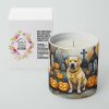 Labrador Retriever - Yellow - Spooky Halloween Decorative Soy Candle