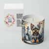 Yorkshire Terrier Spooky Halloween Decorative Soy Candle