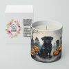 Pug - Black - Spooky Halloween Decorative Soy Candle