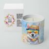 Alaskan Klee Kai Hippie Dawg Decorative Soy Candle