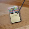 Boston Terrier 1 Hippie Dawg Sticky Note Holder