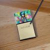 Boston Terrier 3 Hippie Dawg Sticky Note Holder