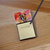 Boxer 3 Hippie Dawg Sticky Note Holder