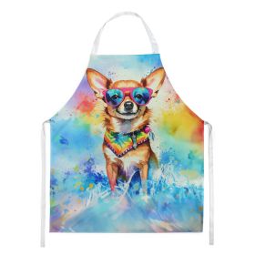 Chihuahua Hippie Dawg Apron