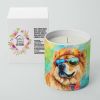 Chow Chow Hippie Dawg Decorative Soy Candle