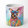 Doberman Hippie Dawg Decorative Soy Candle