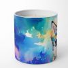Siberian Husky Hippie Dawg Decorative Soy Candle
