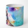 Siberian Husky Hippie Dawg Decorative Soy Candle