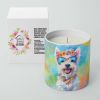 Westie/West Highland White Terrier Hippie Dawg Decorative Soy Candle