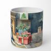 Afghan Hound Cozy Christmas Decorative Soy Candle
