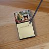 Basenji Cozy Christmas Sticky Note Holder
