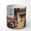 Bearded Collie Cozy Christmas Decorative Soy Candle