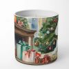 Bichon Frise Cozy Christmas Decorative Soy Candle