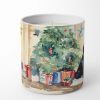 Black Russian Terrier Cozy Christmas Decorative Soy Candle