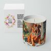 Dogue de Bordeaux Cozy Christmas Decorative Soy Candle