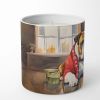 Bulldog Cozy Christmas Decorative Soy Candle