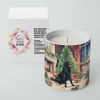 Flat Coated Retriever Cozy Christmas Decorative Soy Candle
