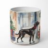 German Shorthaired Pointer Cozy Christmas Decorative Soy Candle