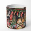 Keeshond Cozy Christmas Decorative Soy Candle