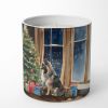 Keeshond Cozy Christmas Decorative Soy Candle