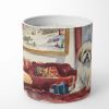 Lhasa Apso Cozy Christmas Decorative Soy Candle