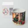 Min Pin Cozy Christmas Decorative Soy Candle
