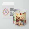 Norfolk Terrier Cozy Christmas Decorative Soy Candle