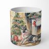 Norwegian Elkhound Cozy Christmas Decorative Soy Candle