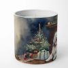 Old English Sheepdog Cozy Christmas Decorative Soy Candle