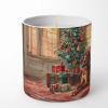 Redbone Coonhound Cozy Christmas Decorative Soy Candle