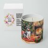 Schnauzer Cozy Christmas Decorative Soy Candle