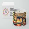 Welsh Terrier Cozy Christmas Decorative Soy Candle