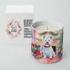 Westie/West Highland White Terrier Cozy Christmas Decorative Soy Candle