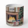 Wire Fox Terrier Cozy Christmas Decorative Soy Candle