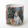 Wire Fox Terrier Cozy Christmas Decorative Soy Candle
