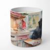 Affenpinscher Christmas Cookies Decorative Soy Candle
