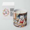 American Eskimo Christmas Cookies Decorative Soy Candle
