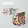 Basenji Christmas Cookies Decorative Soy Candle