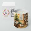 Borzoi Christmas Cookies Decorative Soy Candle