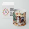 Cavalier King Charles Spaniel Christmas Cookies Decorative Soy Candle