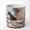 Doberman Christmas Cookies Decorative Soy Candle