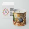 Golden Retriever Christmas Cookies Decorative Soy Candle
