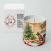 Irish Terrier Christmas Cookies Decorative Soy Candle