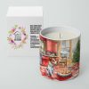 Jack Russell Terrier Christmas Cookies Decorative Soy Candle