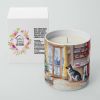 Norwegian Elkhound Christmas Cookies Decorative Soy Candle