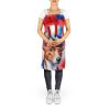 Basenji Patriotic American Apron