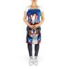Bernese Mountain Dog Patriotic American Apron